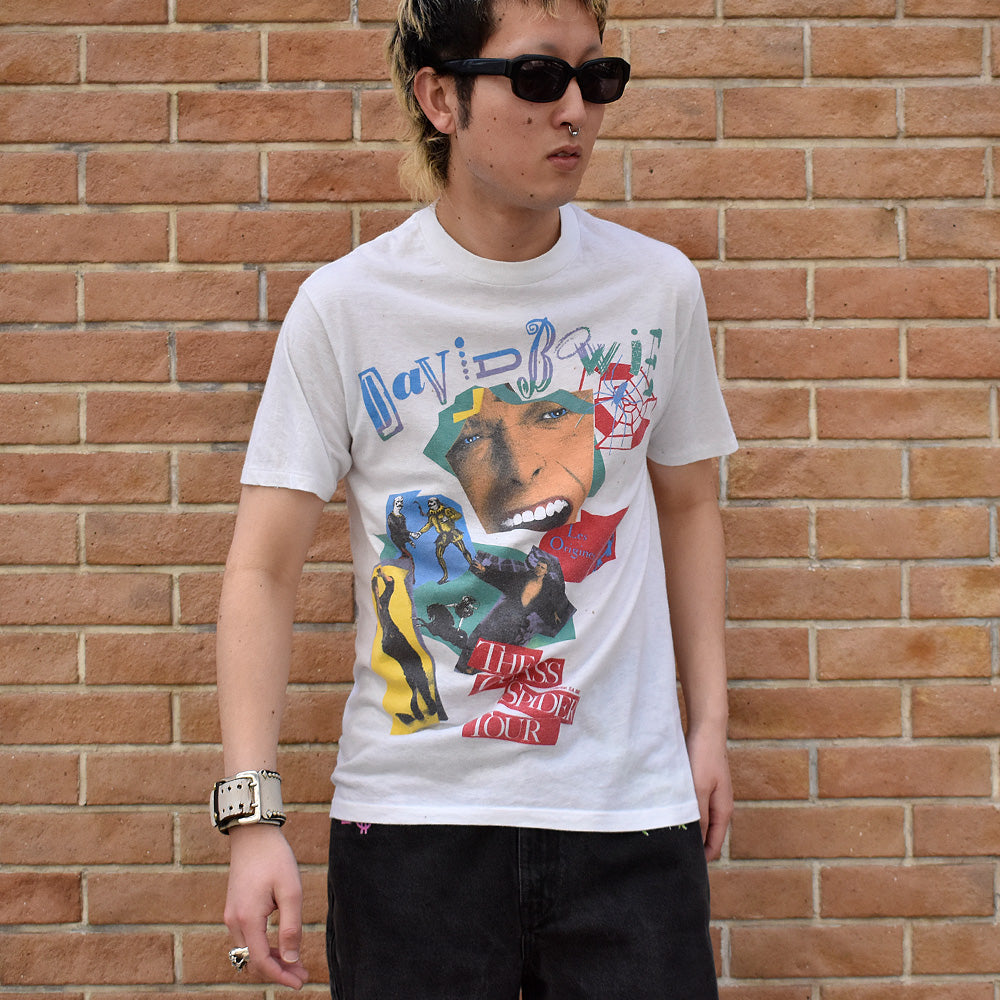 80's DAVID BOWIE “The Glass Spider” Tour Tシャツ 240413H