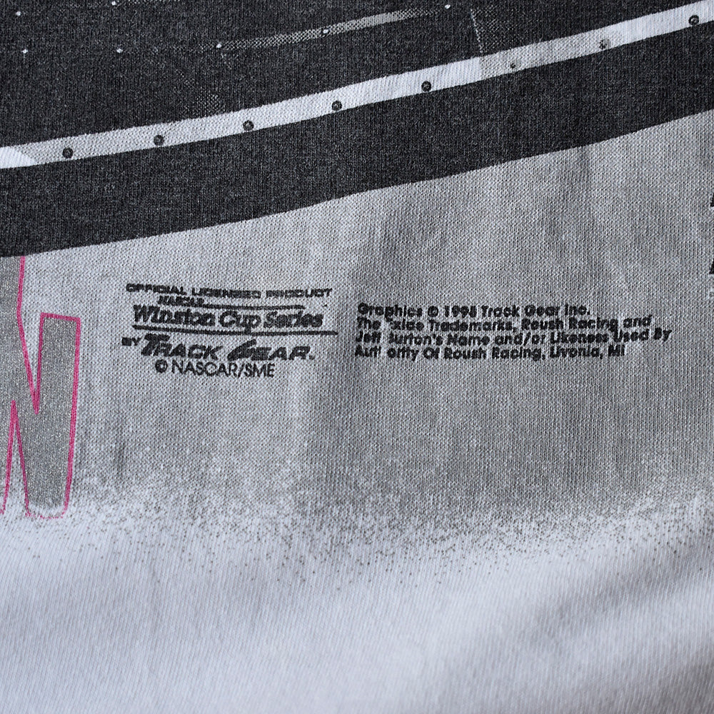 90's AOP! LOGO ATHLETIC Racing Tシャツ 250414H