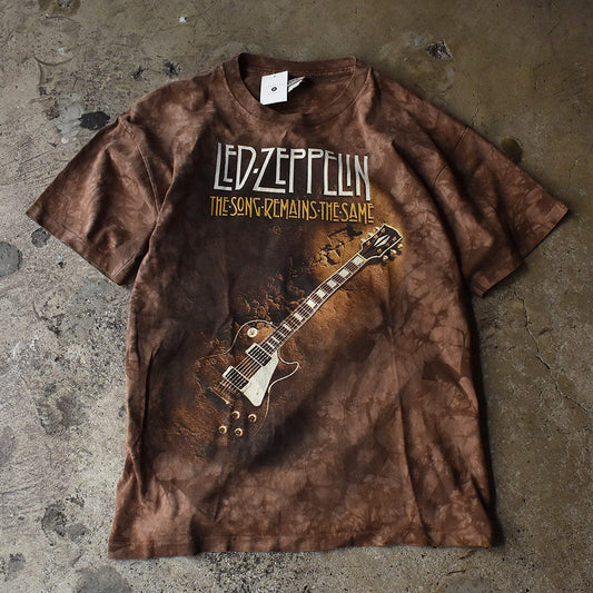 90's　LIQUID BLUE　Led Zeppelin/レッド・ツェッペリン　"The Song Remains the Same" タイダイTee　USA製　230720H