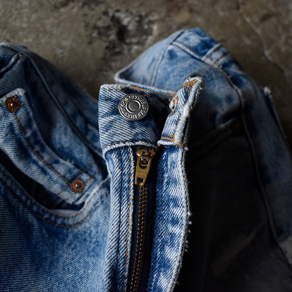 Y2K ダメージ! Levi's 517 ブーツカット デニムパンツ USA製 250723H