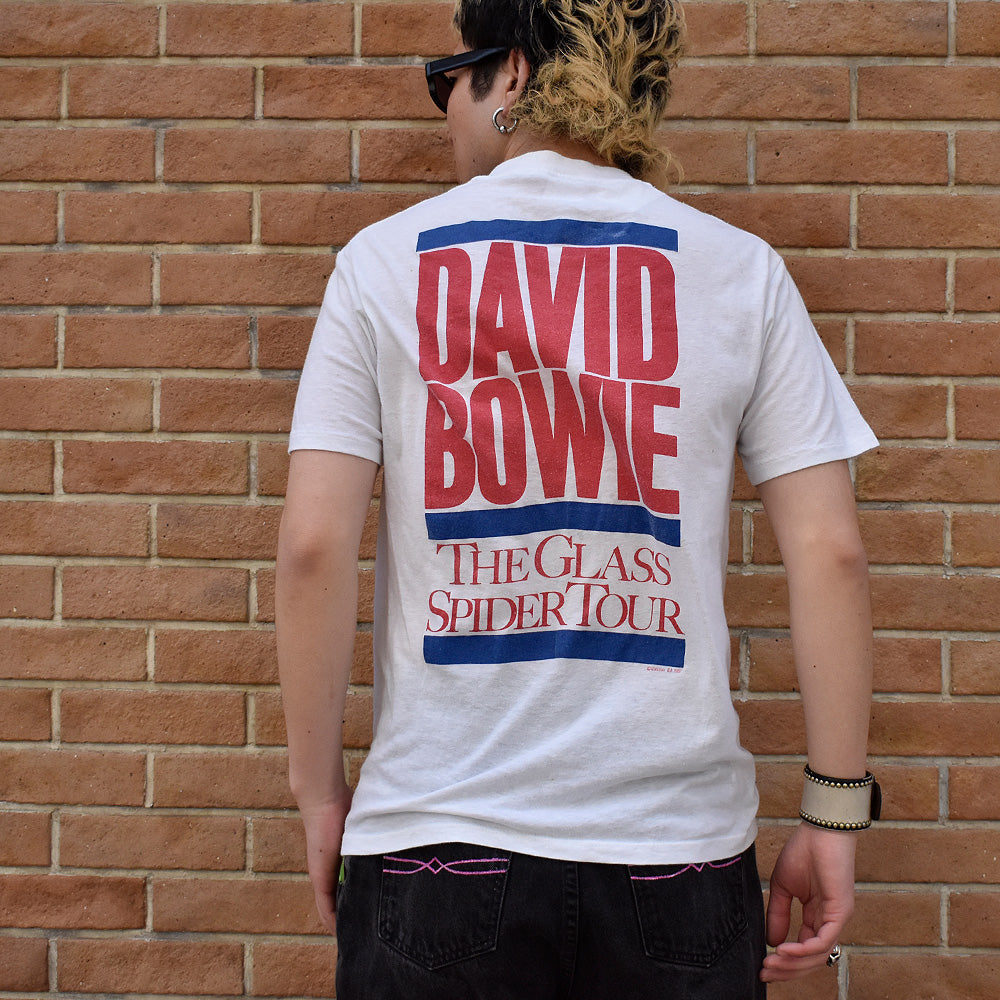 80's DAVID BOWIE “The Glass Spider” Tour Tシャツ 240413H