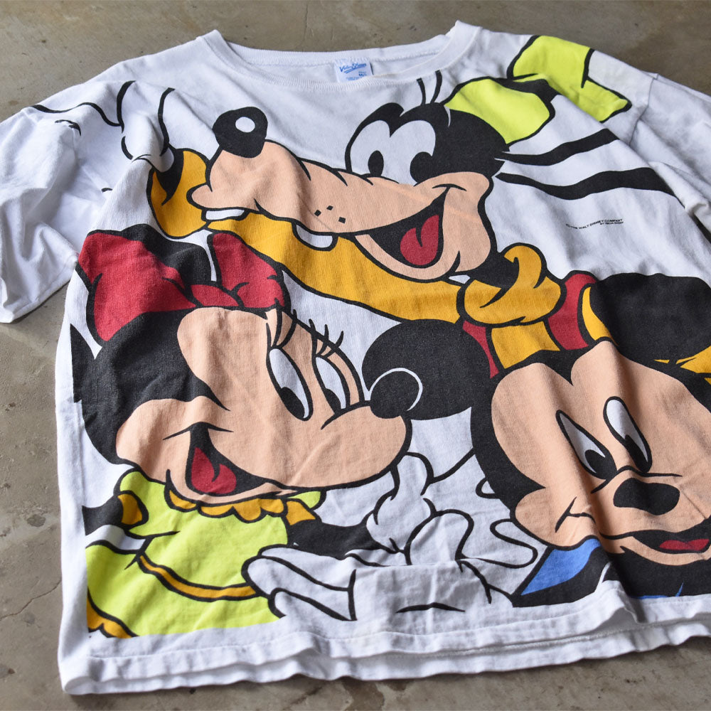 90’s Disney 大判プリント キャラ Tシャツ USA製 240520