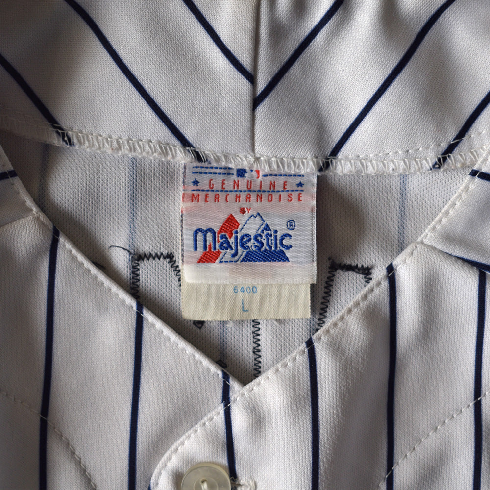 Y2K Majestic “MLB NY Yankees / Jason Giambi #25” ベースボールシャツ USA製 221003H