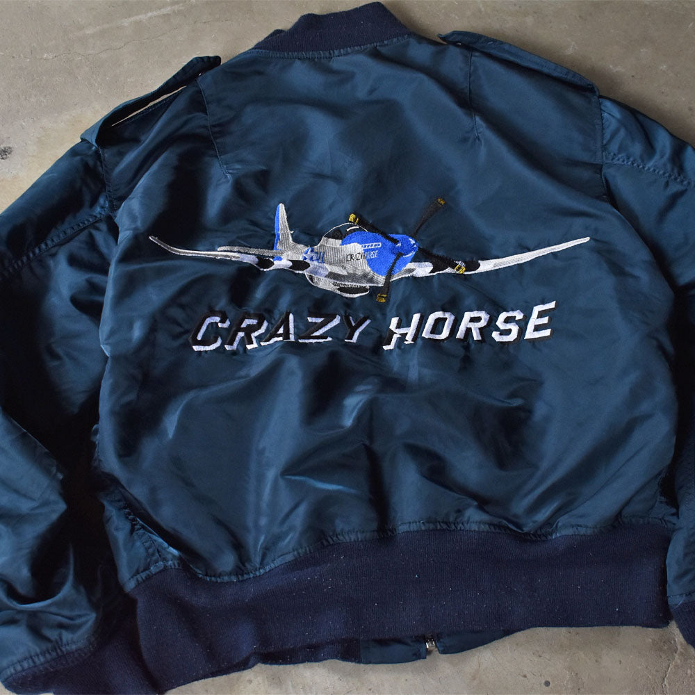 Y2K ALPHA INDUSTRIES L-2B ワッペン付き フライトジャケット 240508