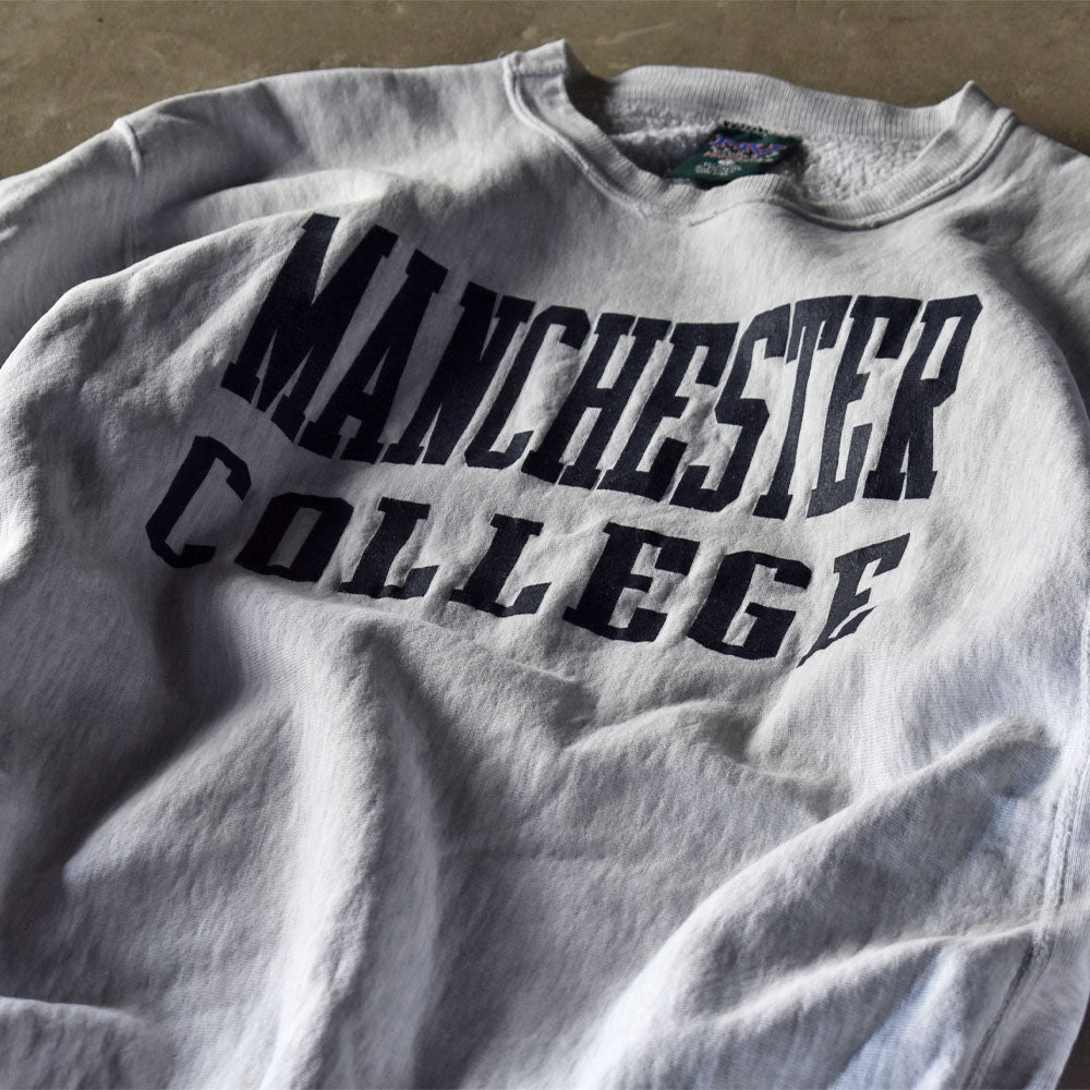 90’s MV SPORTS “MANCHESTER COLLEGE” リバースタイプ スウェット USA製 231001
