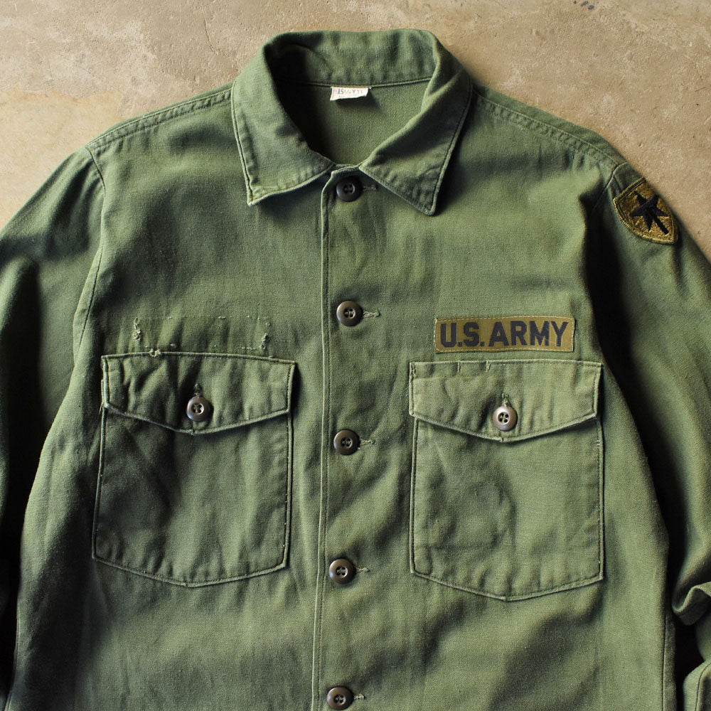’70 U.S.ARMY ミリタリー ユーティリティシャツ 250523