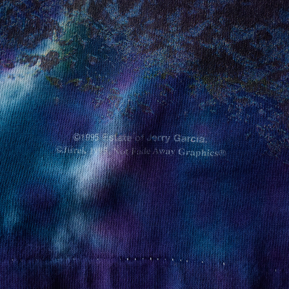 90's Grateful Dead “Jerry Garcia” オーバープリント タイダイ ロック Tシャツ 230930H