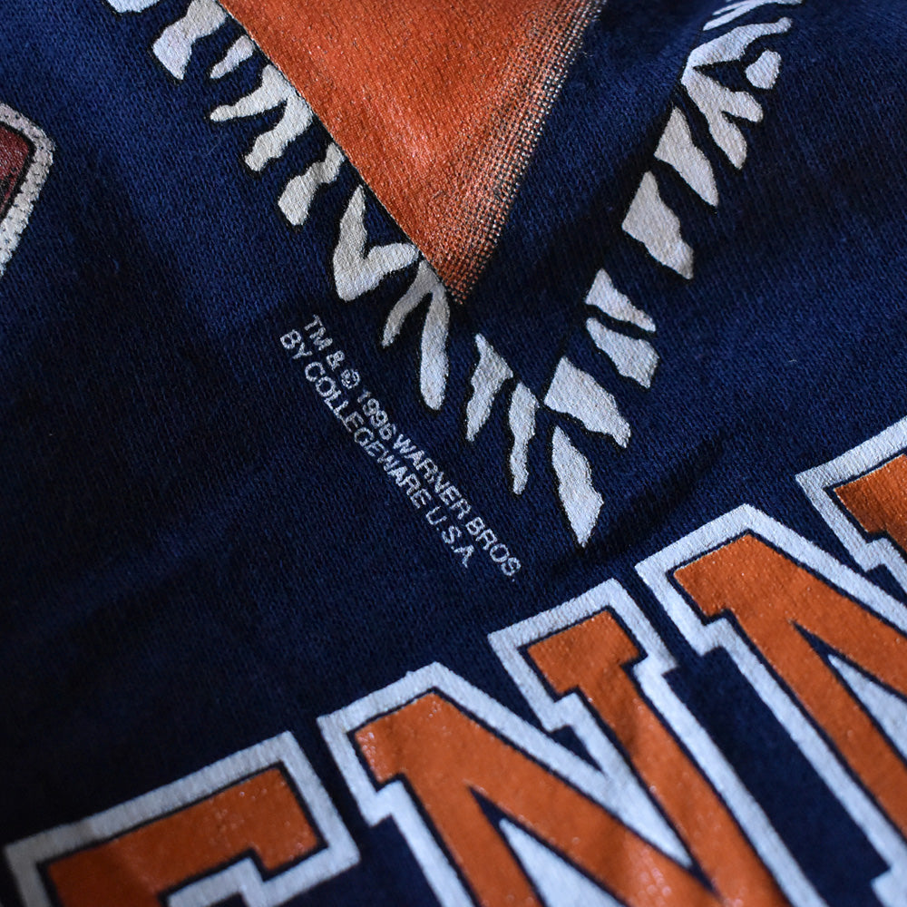 90’s Looney Tunes “Tennessee Football” TAZ キャラ スウェット 231221