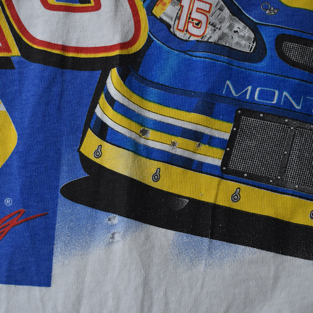 90's CHASE authentics “Michael Waltrip #15” AOP! チェッカーフラッグ! レーシング Tシャツ 230716H