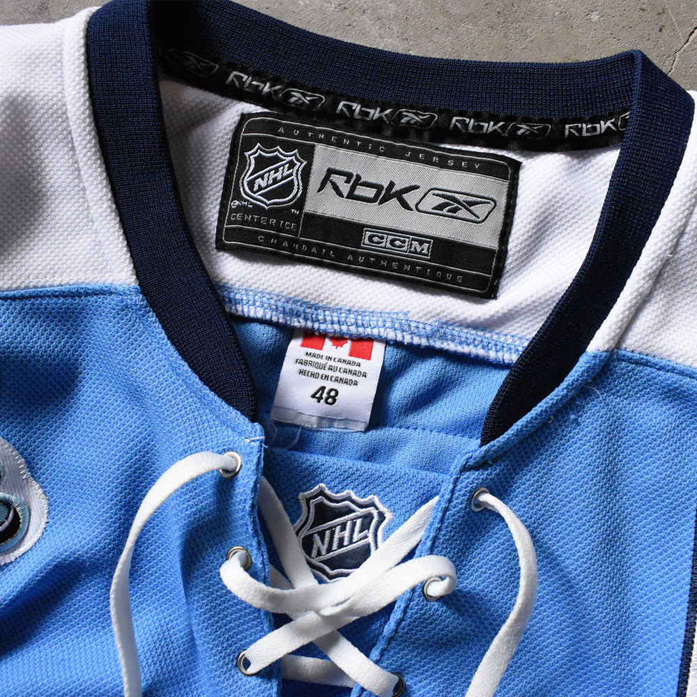 Reebok “NHL Pittsburgh Penguins” ホッケーシャツ カナダ製 250221H