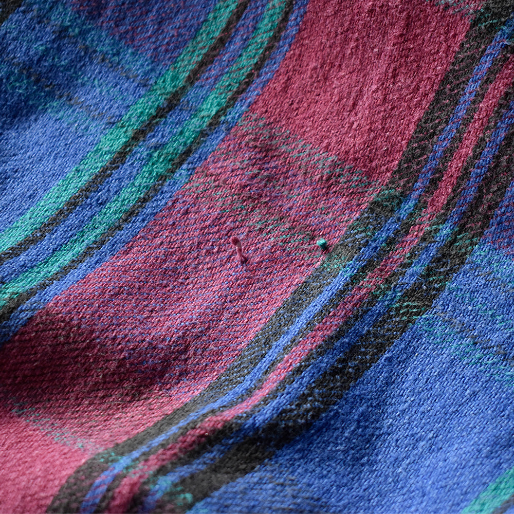 90's FIVE BROTHER チェック柄 ヘビーネルシャツ 240911H