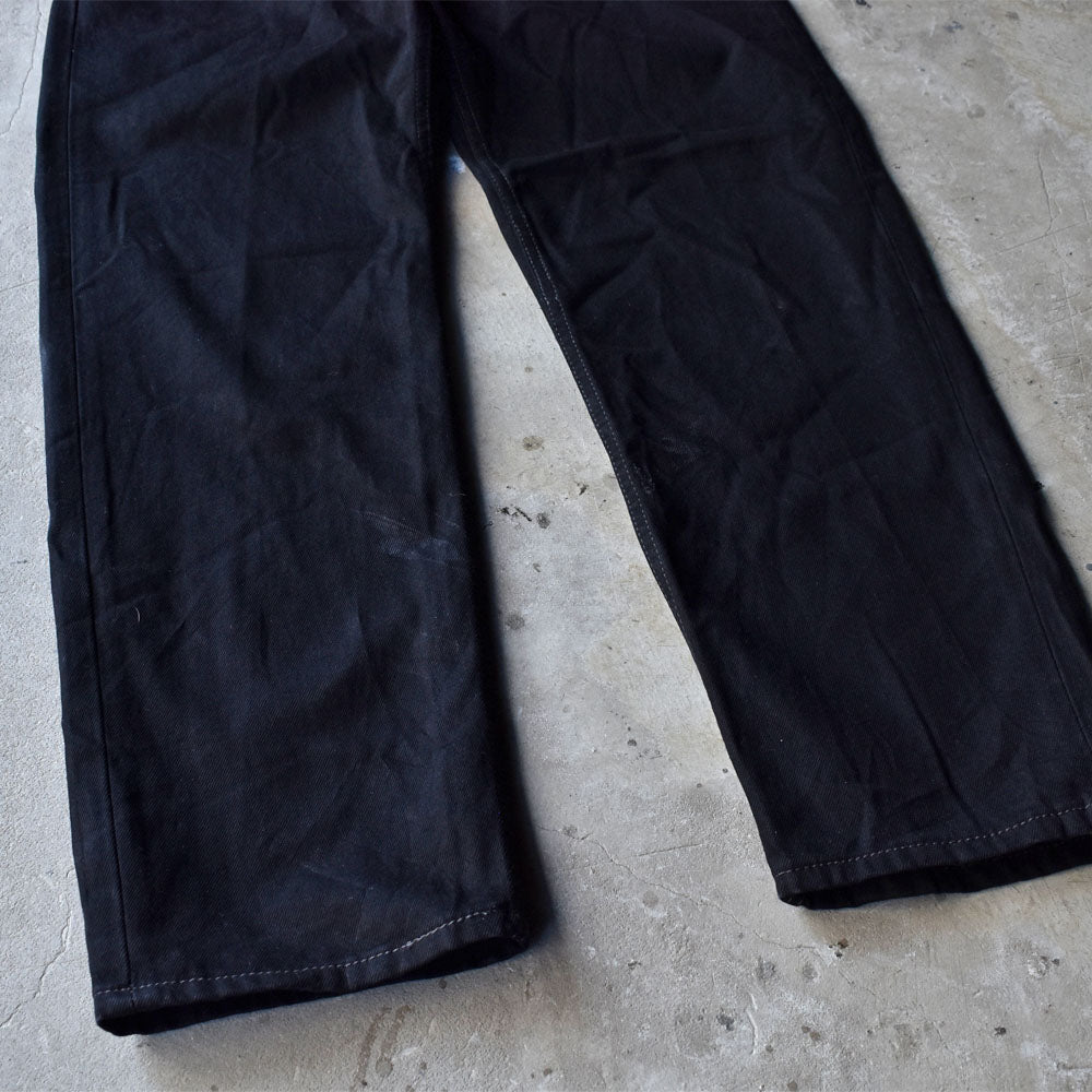 デッドストック! Levi's 550 “RELAXED” ブラックデニムパンツ 231226