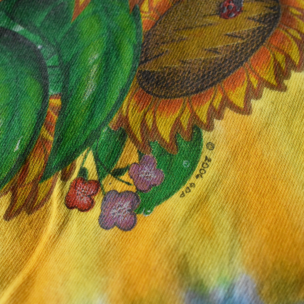 Y2K LIQUID BLUE Grateful Dead デッドベア! タイダイTシャツ 241105