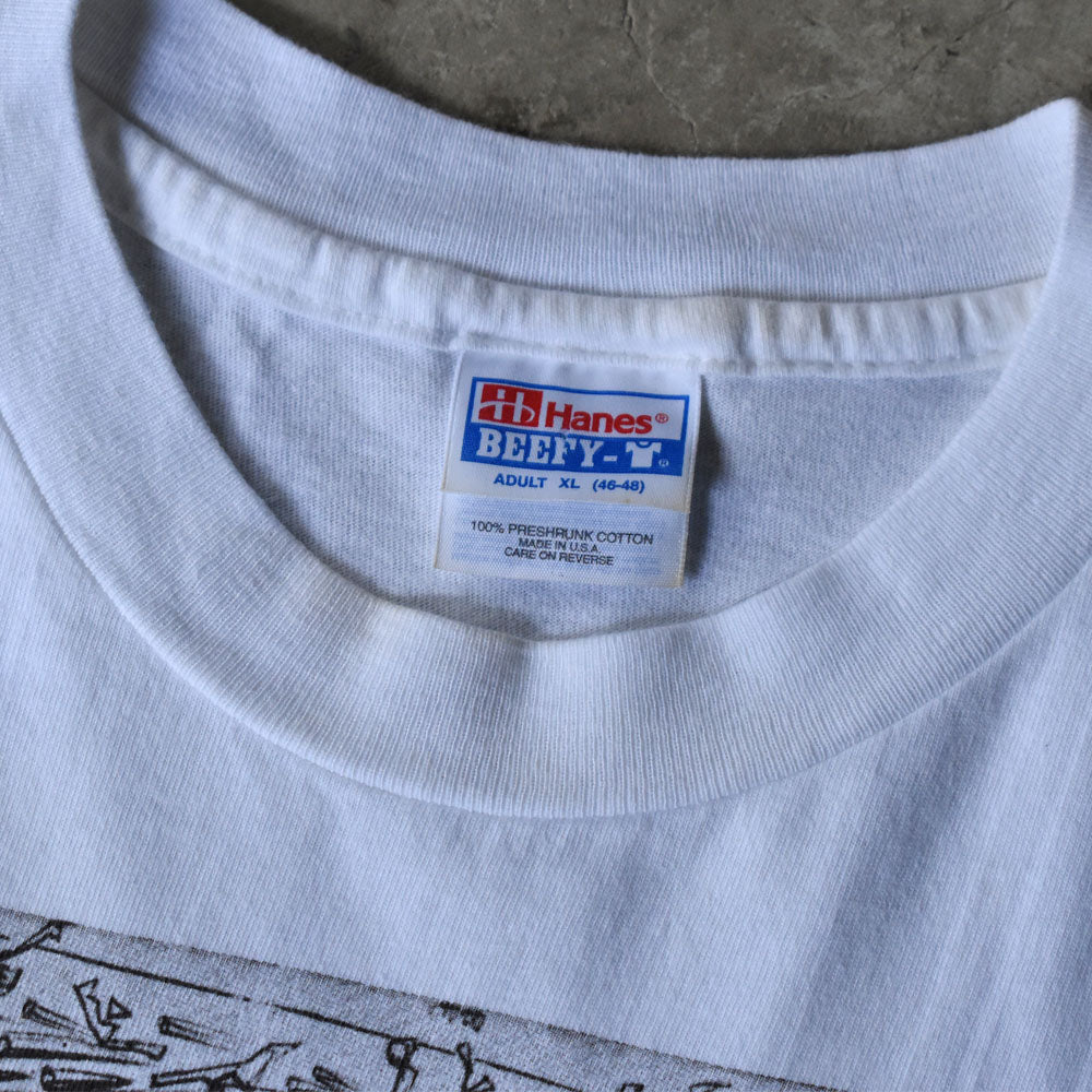 90’s デッドストック! Salvador Dalí マルチプリント! アート Tシャツ USA製 250607 (A)
