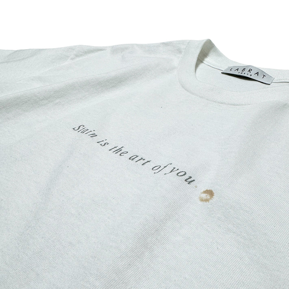 LABRAT "Coffee Stain" Tシャツ LR-2024-08 240601