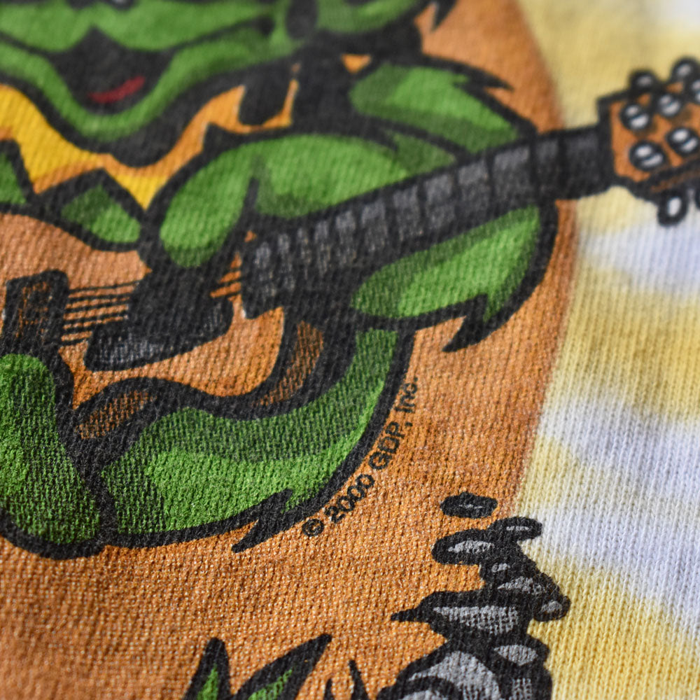 Y2K LIQUID BLUE Grateful Dead デッドベア! タイダイTシャツ 240923