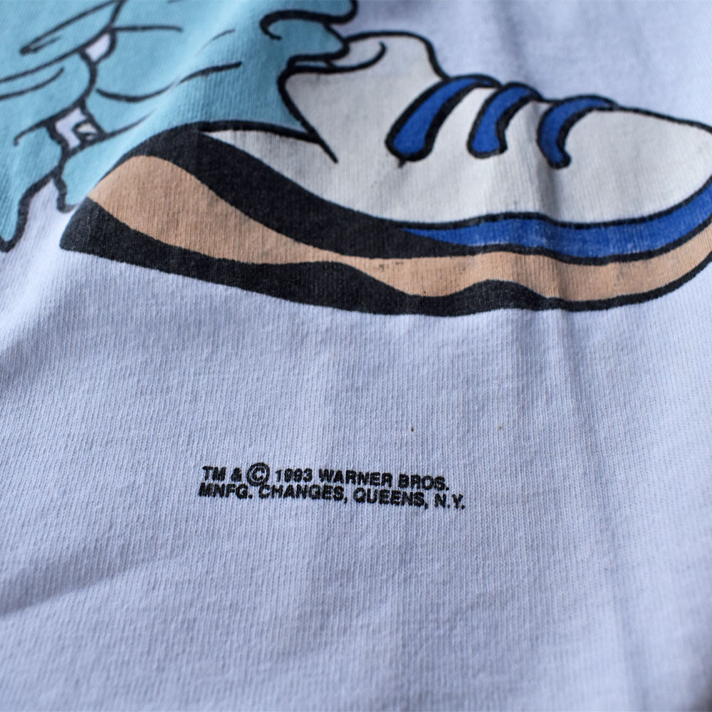 90’s Looney Tunes “Bugs&Taz Kris Kross” パロディTシャツ USA製 231005