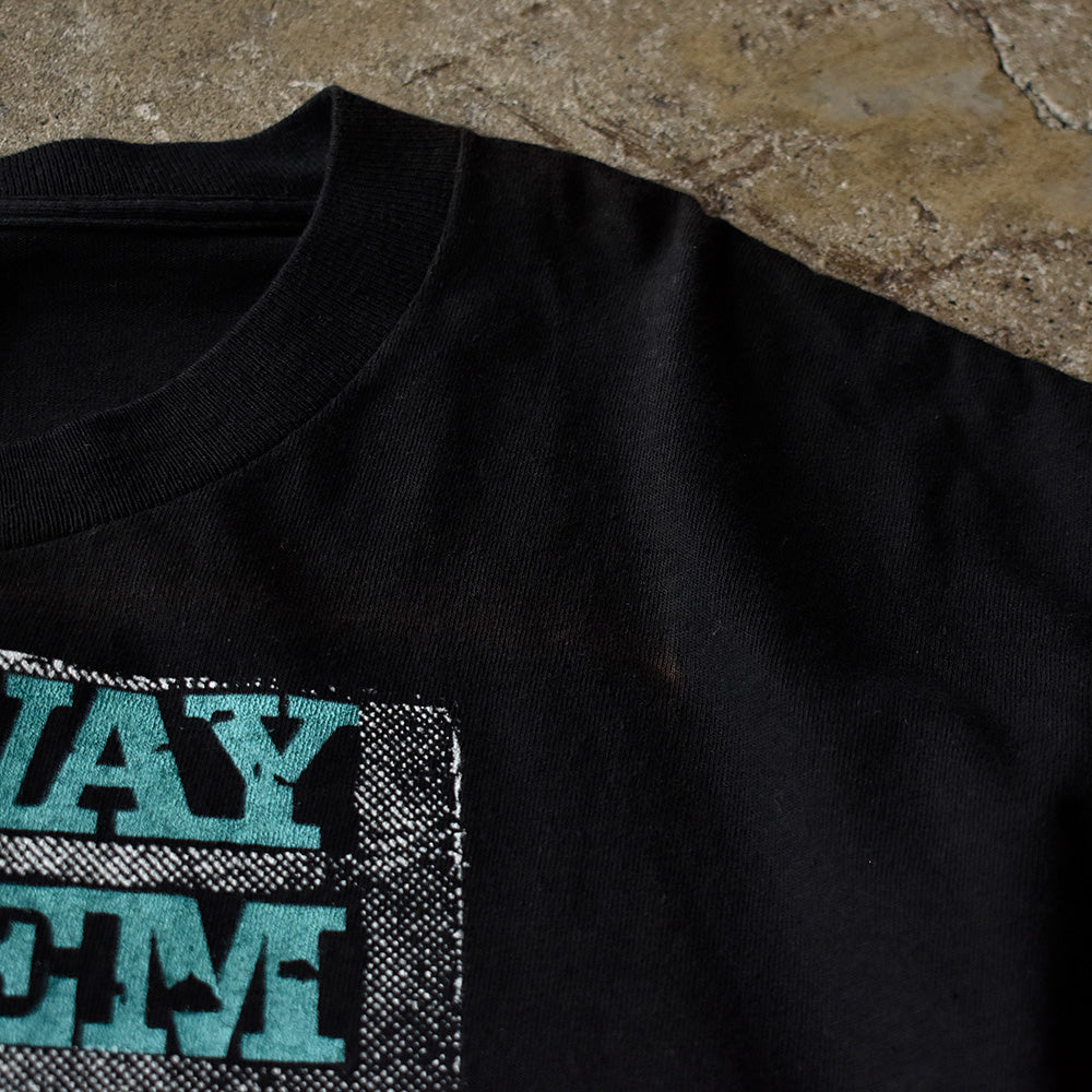 90's デッドストック! ONE WAY SYSTEM "Cum On Feel The Noize" ロック Tシャツ 230802H