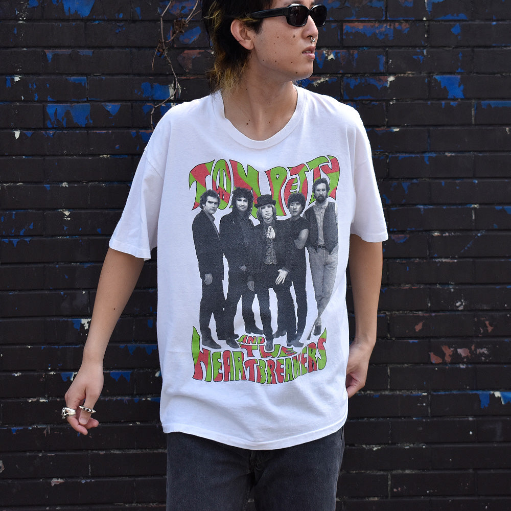 90's Tom Petty/Tom petty and the Heartbreakers “Into the Great Wide Open” Tシャツ 230928H