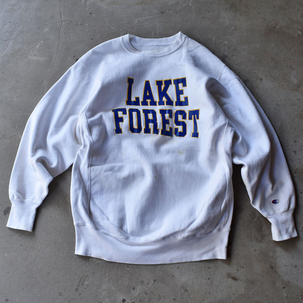 90’s Champion “LAKE FOREST” RWスウェット 231007