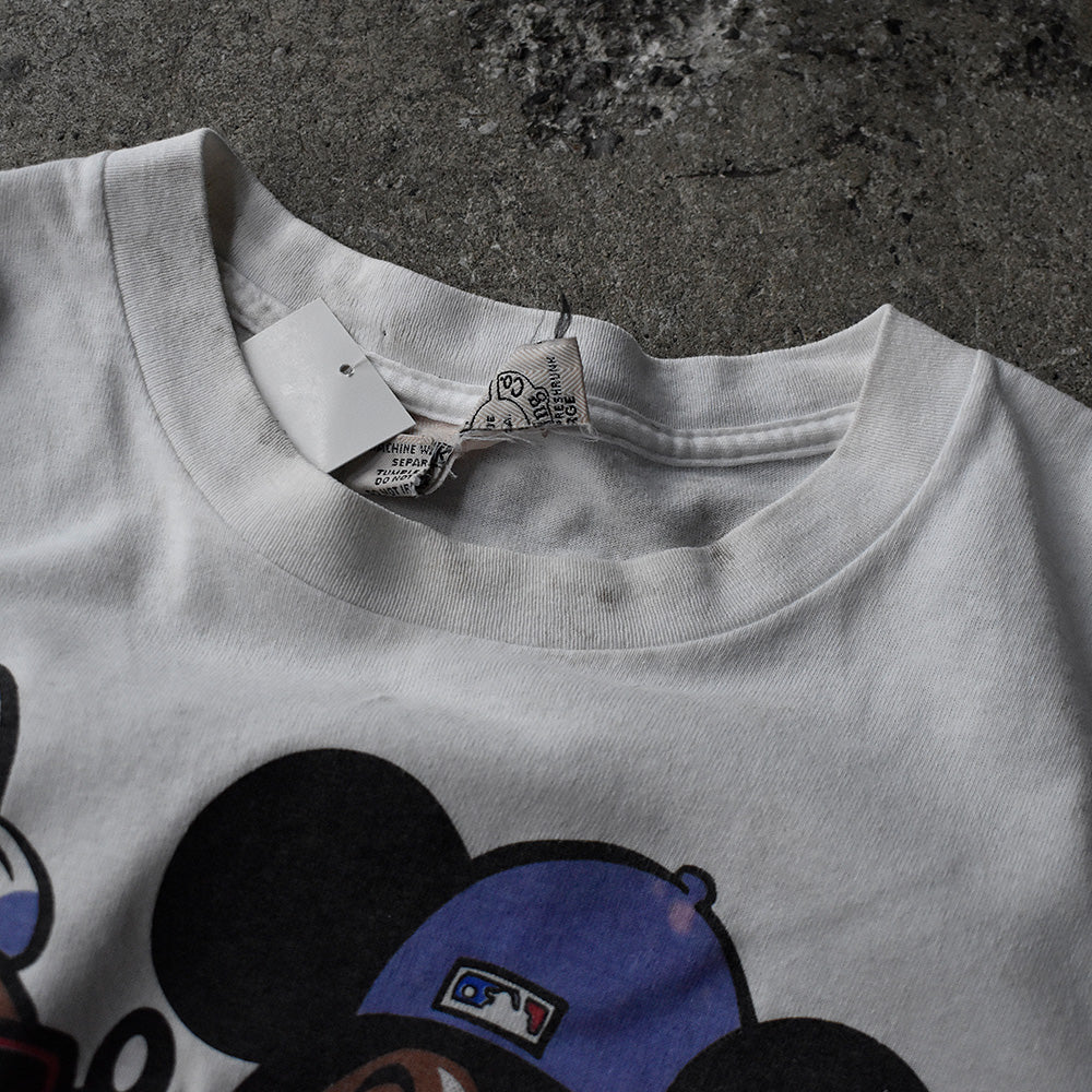 90's Bling Bling! Micky&Minnie Tシャツ USA製 230924H