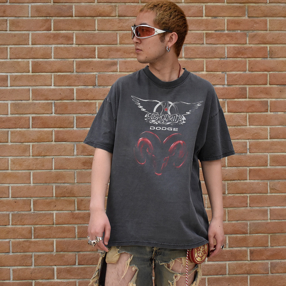 Y2K “Aerosmith×DODGE“ Tシャツ 250508H