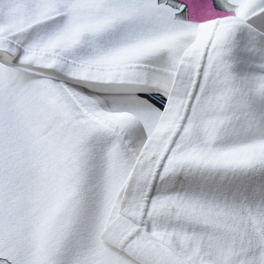 90's AOP! LOGO ATHLETIC Racing Tシャツ 250414H
