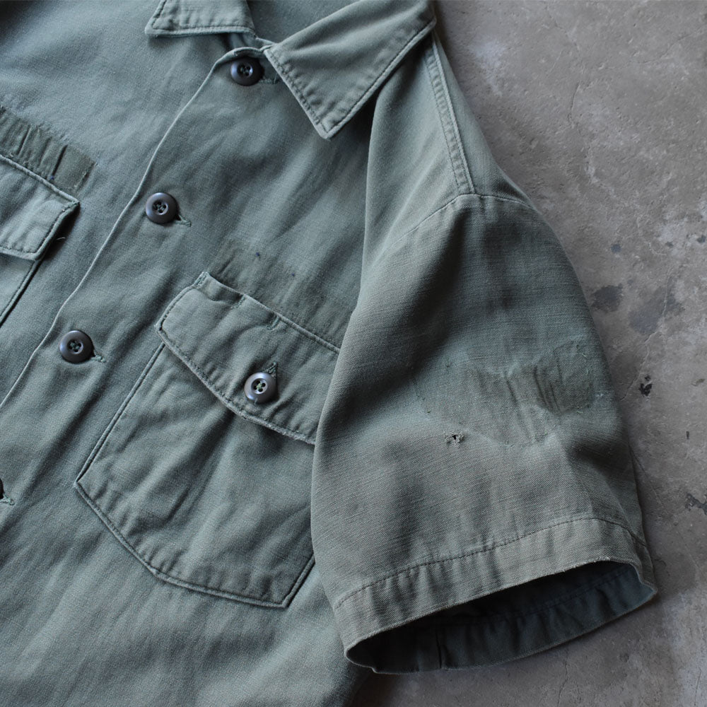 70’s U.S.ARMY 半袖 ユーティリティシャツ 250606