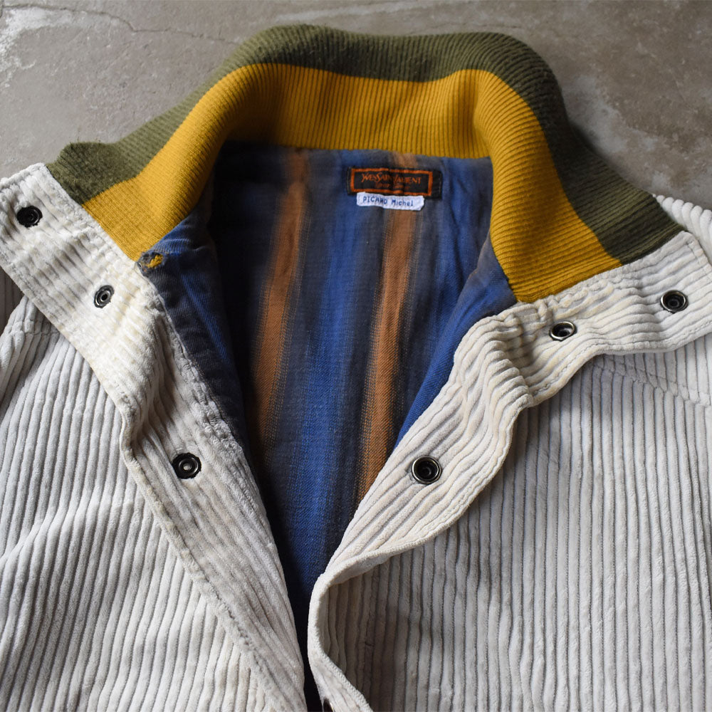 80’s Yves Saint Laurent Sportswear コーデュロイジャケット 251014H