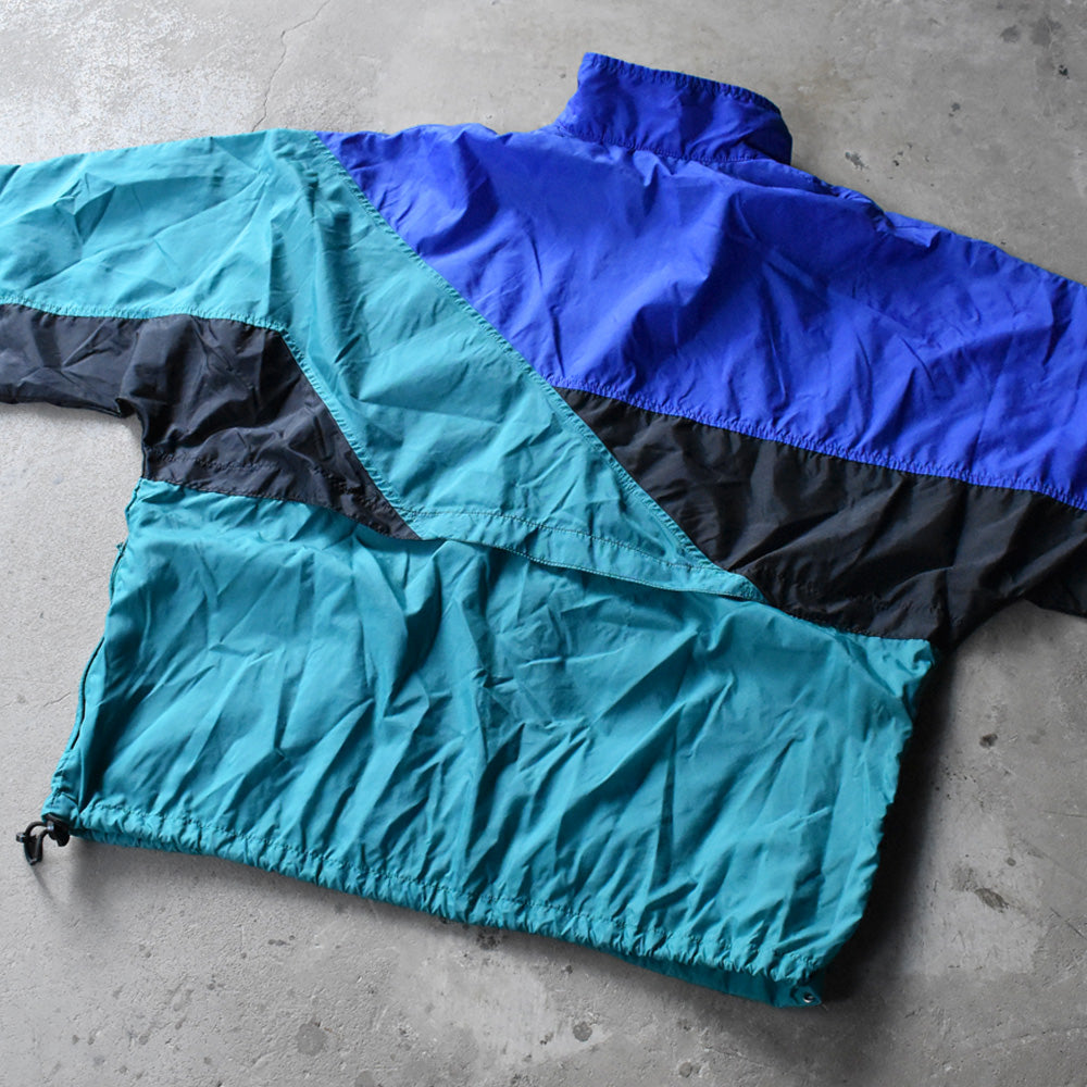 80’s NIKE 銀タグ 刺繍ロゴ ナイロン トラックジャケット 240823H