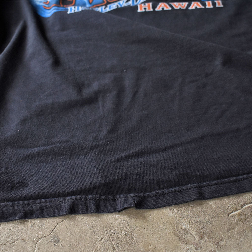 Y2K Harley-Davidson “HAWAII” 両面プリント Tシャツ USA製 240701