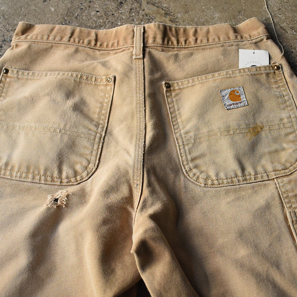 雰囲気◎ Carhartt ダブルニー ブラウンダック ペインターパンツ USA製 250327H