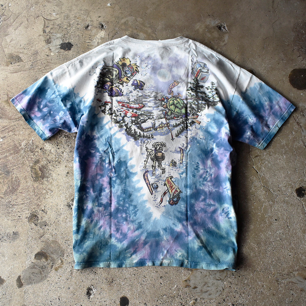 90’s LIQUID BLUE Grateful Dead “スキーベア” タイダイTシャツ 250417H