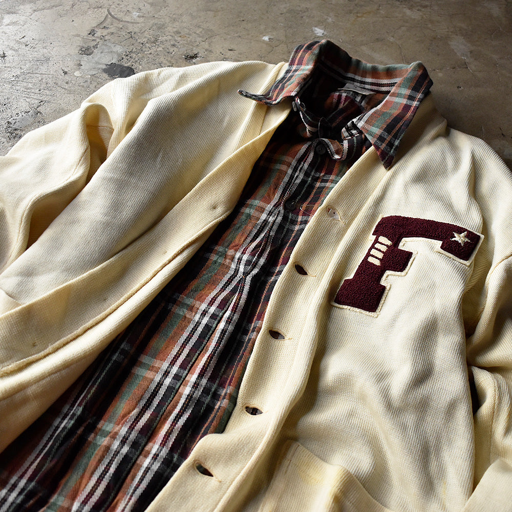 60's VENUS レタード カーディガン 250418H