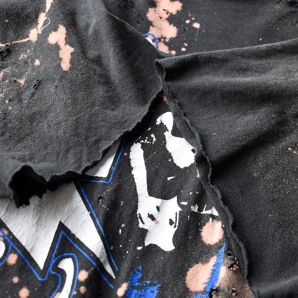 Y2K ブリーチ! ダメージ! AC/DC “For Those About To Rock (We Salute You)” Tシャツ 250606H