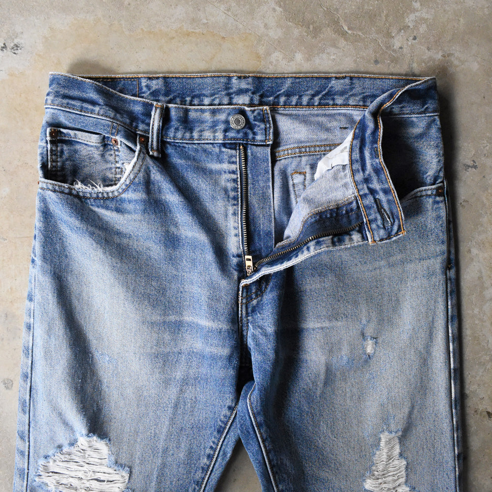 Levi's 517 ダメージ! ブーツカット デニムパンツ 250422