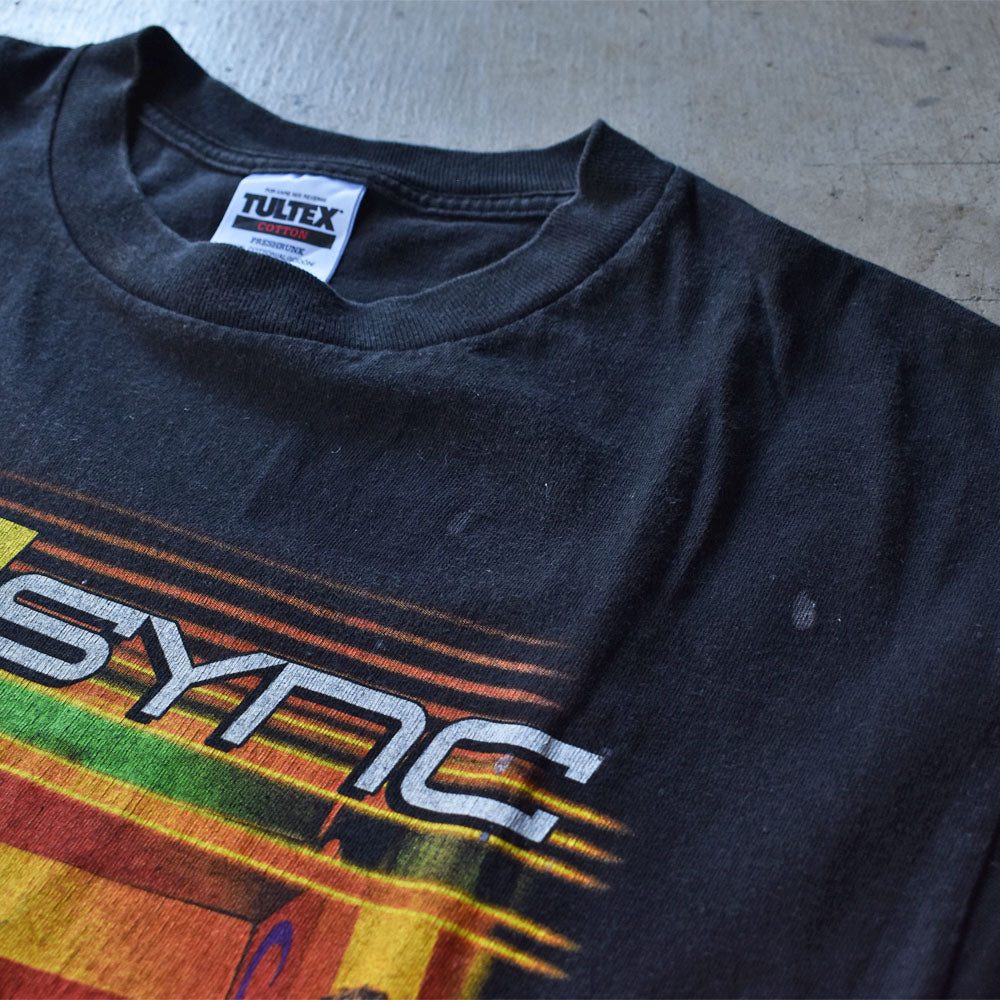 Y2K NSYNC/イン・シンク "No Strings Attached Tour 2000" バンド Tシャツ 230715