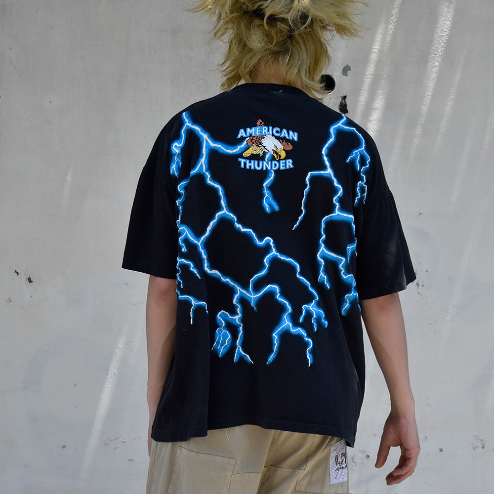 90’s AMERICAN THUNDER "POW/MIA" Tシャツ 250621H