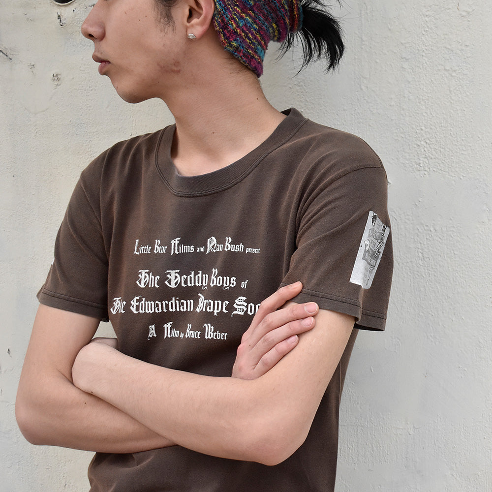 Y2K “Weberbilt“ Bruce Weber “THE TEDDY BOYS OF THE EDWARDIAN DRAPE SOCIETY” Tシャツ 250411HSGI
