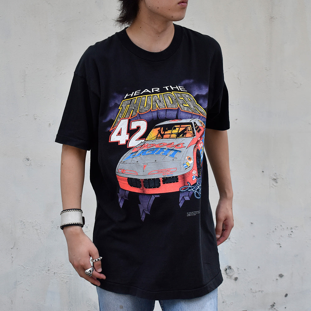 90's “Kyle Petty #42” レーシング Tシャツ USA製 230808H