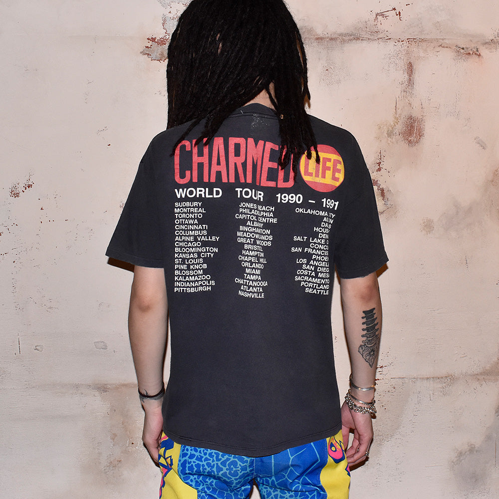 90's Billy Idol “Charmed Life World Tour” ロック Tシャツ 240624H