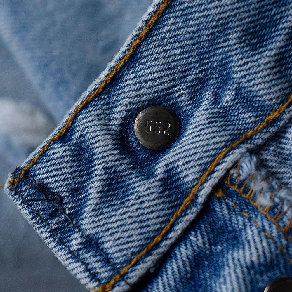 90's ダメージ! Levi's/リーバイス 501 デニムパンツ USA製 230813H