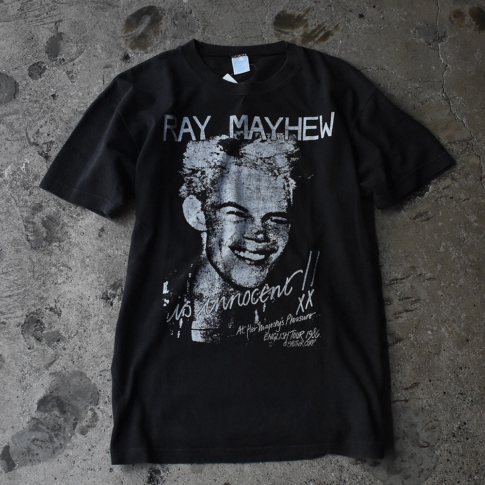 80's　RAY MAYHEW/レイ・メイヒュー　"ENGLISH Tour 1986" Tee 　230722HYY