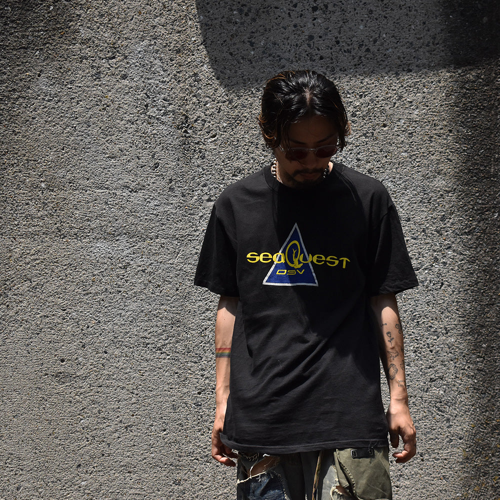 90's SeaQuest スティーヴン・スピルバーグ ドラマ ムービー Tシャツ 230704H