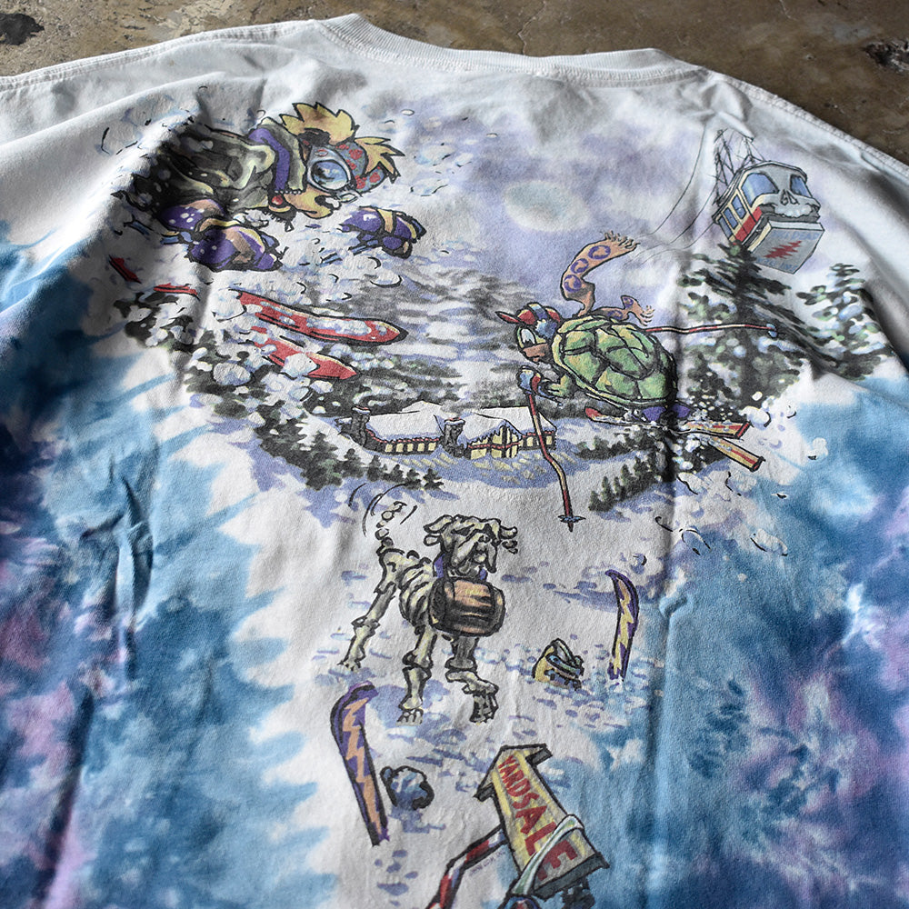 90’s LIQUID BLUE Grateful Dead “スキーベア” タイダイTシャツ 250417H