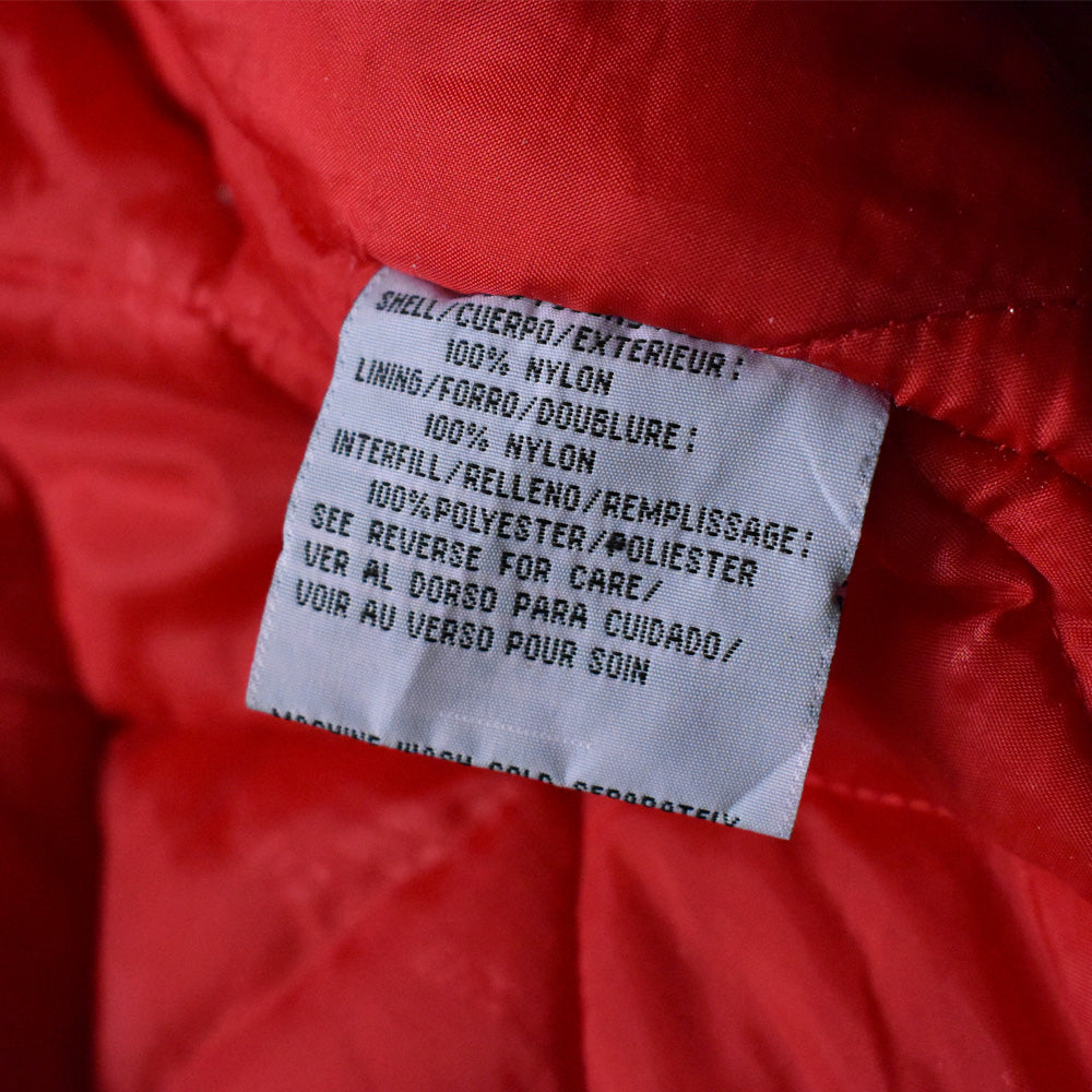 90-00’s LOGO ATHLETIC “NFL New York Giants” 中綿入り ナイロンジャケット 240225