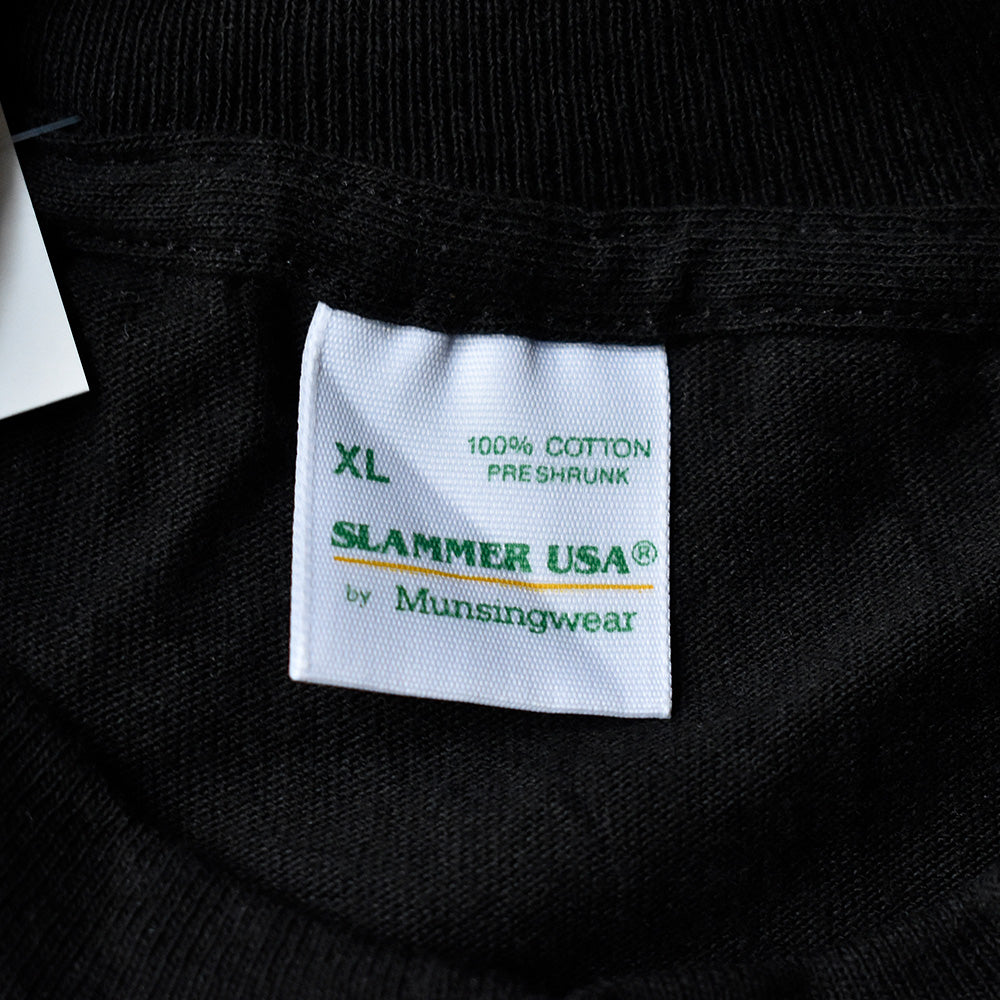 90's SLAMMER by Munsingwear 無地 ポケット付き Tシャツ USA製 250824H