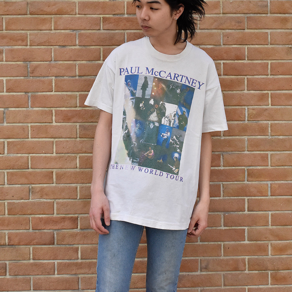 90’s Paul McCartney “The New World Tour” Tシャツ 250418H