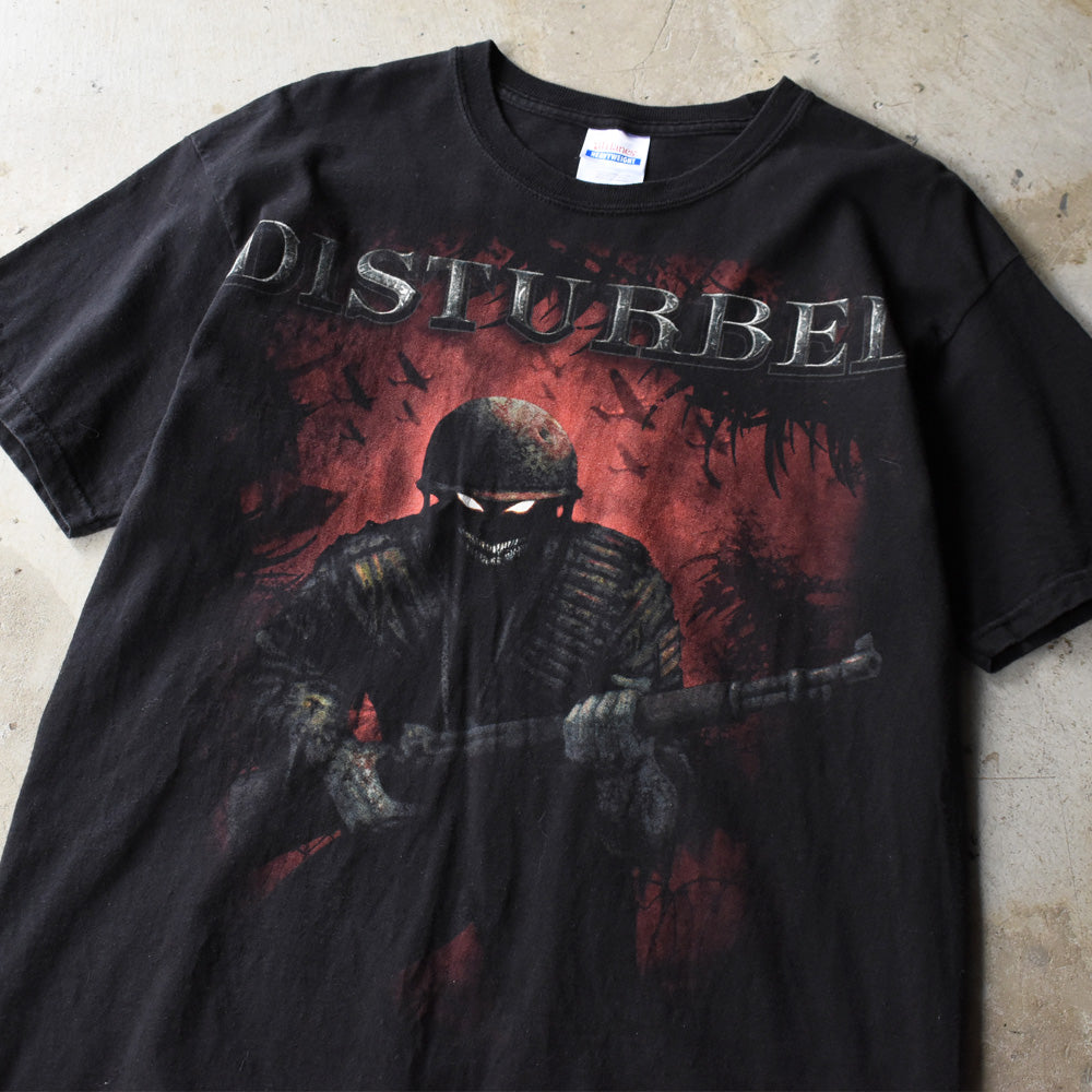 Y2K Disturbed “Soldier Guy” ロック Tシャツ 250719