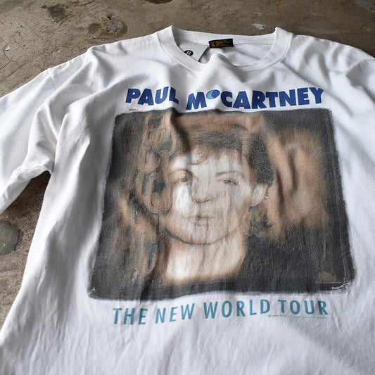 90's Paul McCartney “The New World Tour” Tシャツ 240419H